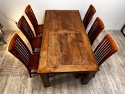 Stół tekowy - drewno tekowe - stół drewniany