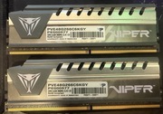 Pamięć ram ddr4 Patriot Viper 8gb 2x4gb 2666 CL16 oc 2933