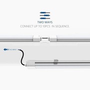 Anten 36 W LED ultra-smukłe światło odporne na wilgoć do piwnic, garażu