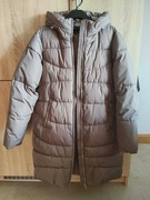 KURTKA zimowa damska SINSAY 36 beżowa cappuccino