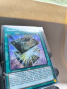 Shining Sarcophagus LEDE-EN051 Secret Rare Yu Gi Oh karty