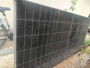 moduł fotowoltaiczny LR5-72HGD-575M, uszkodzony