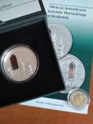 50zł 700-lecie konsekracji Kościoła Mariackiego +piątka