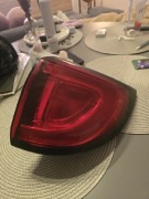 Lampy chrysler Pacifica lewa prawa przerobione na eu europa z pomarańczowy 