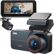 Wideorejestrator kamera z przod i z tył IPS 2,5K QHD z kartą 32 GB
