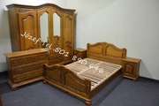 Piękna Sypialnia Dębowa / Komplet
