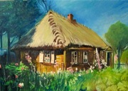 "Chałupa kresowego zaścianka".