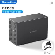 Blueendless 3,5' obudowa  2 x SATA, HDD, SSD, USB C, NOWA GWARANCJA 