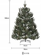 Sztuczna choinka premium 180cm