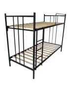  łóżka piętrowe metalowe używane