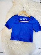 Crop Top Primark rozm S Niebieski Błękitny 