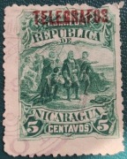 Znaczek pocztowy - Nikaragua - 1892r.