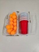 Beer Pong zestaw – kubeczki + piłeczki (imprezowy komplet)