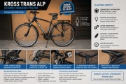 Kross Trans Alp 19” M / Deore + Altus / ulepszony / lekki trekkingowy