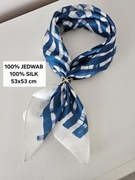 Elegancka Apaszka jedwabna 53x53 cm - Stylowa i uniwersalna!