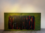  ABSTRAKCJA, Obraz na płótnie '' Społeczeństwo"