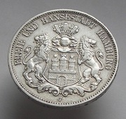 5 marek 1898 Hamburg - srebro