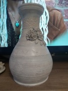 Piękny holenderski dzbanek decoupage hand made XXw. W prowansalskim stylu.