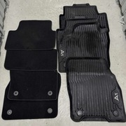 Audi A1 II GB 2019- Dywaniki gumowe + Dywaniki welurowe kpl 8szt