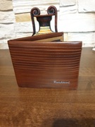 Nowe Etui skórzane na karty, kieszonka na banknoty