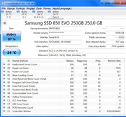 Dysk SSD Samsung 850 EVO 250GB SATA 2,5" 97% 