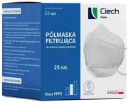 Maseczki FFP2 POLSKIE CIECH 25szt. w pudełku