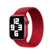 Opaska APPLE WATCH BRAIDED SOLO LOOP 42/44/45MM ROZMIAR 9 RED OTWARTEOPAKO