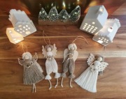 Aniołek zawieszka, ozdoba na choinkę, aniołki