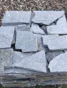 ŁUPEK SZARY Twardy Kamień na Elewację Schody