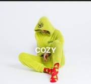 Pizama jednoczęściowa, onesie Grinch ,expres wysylka