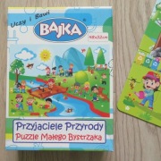 Przyjaciele Przyrody_Puzzle Bystrzaka 35 el. 3+