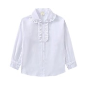 Biała koszula bawełniana 100% dziewczynka