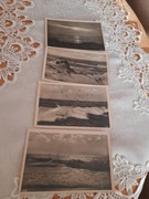 polski bałtyk - 4 kartki bez obiegu / niemieckie przedwojenne