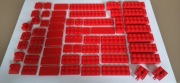 LEGO czerwone klocki 