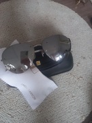 Piękne srebrne okulary linda farrow lusterka,stan idealny