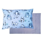 Poszewka 60x40 cm Kruki Myszki Koty - Bawełna