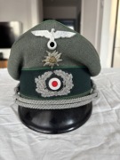 ORYGINALNA niemiecka czapka oficerska strzelców alpejskich (Gebirgsjäger) 