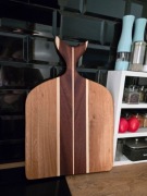 Solidna ręcznie robiona deska z litego drewna – dąb / mahoń / jawor