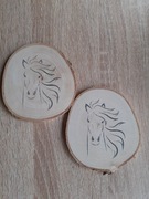 Podkładka pod kubek. Naturalne drzewo.