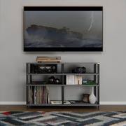 Stolik audio regał hifi na gramofon płyty winylowe