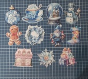 Grafiki scrapki Boże Narodzenie Święta 1 do kartek