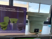 Składana mini pralka turystyczna | Przenośna pralka elektryczna