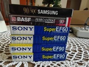 Zestaw kaset magnetofonowych