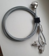 Linka zabezpieczająca laptop na klucz