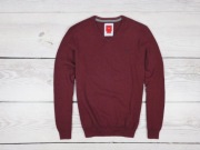 S.OLIVER__CIENKI SWETER W SEREK__BURGUNDOWY__100% BAWEŁNA__L__J.NOWY