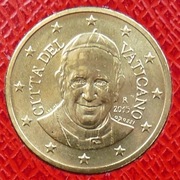 WATYKAN 2015 50 CENTÓW UNC !!!!!!!!!!