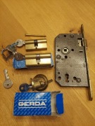 Zestaw zamków wkładek GERDA