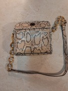 Torebka damska wzór łuska węża