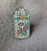 Przypinka metalowa pin