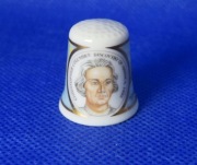 Naparstek Kolekcjonerski Porcelanowy Westchester - Christopher Columbus